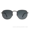 Women Stainless Steel UV400 Glasses Lenses Sunglasses